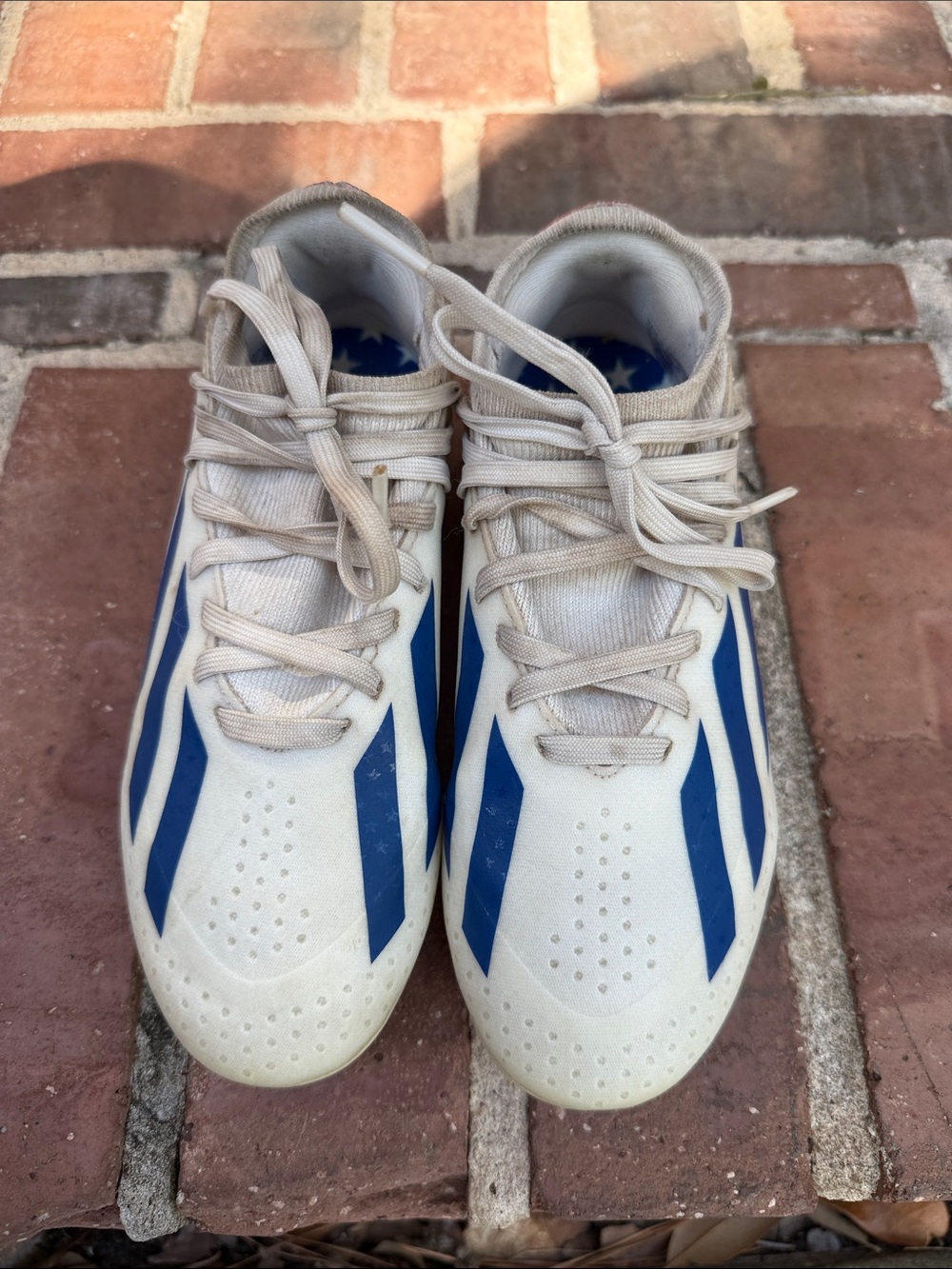 Adidas Crazy Fast Kids soccer cleats.